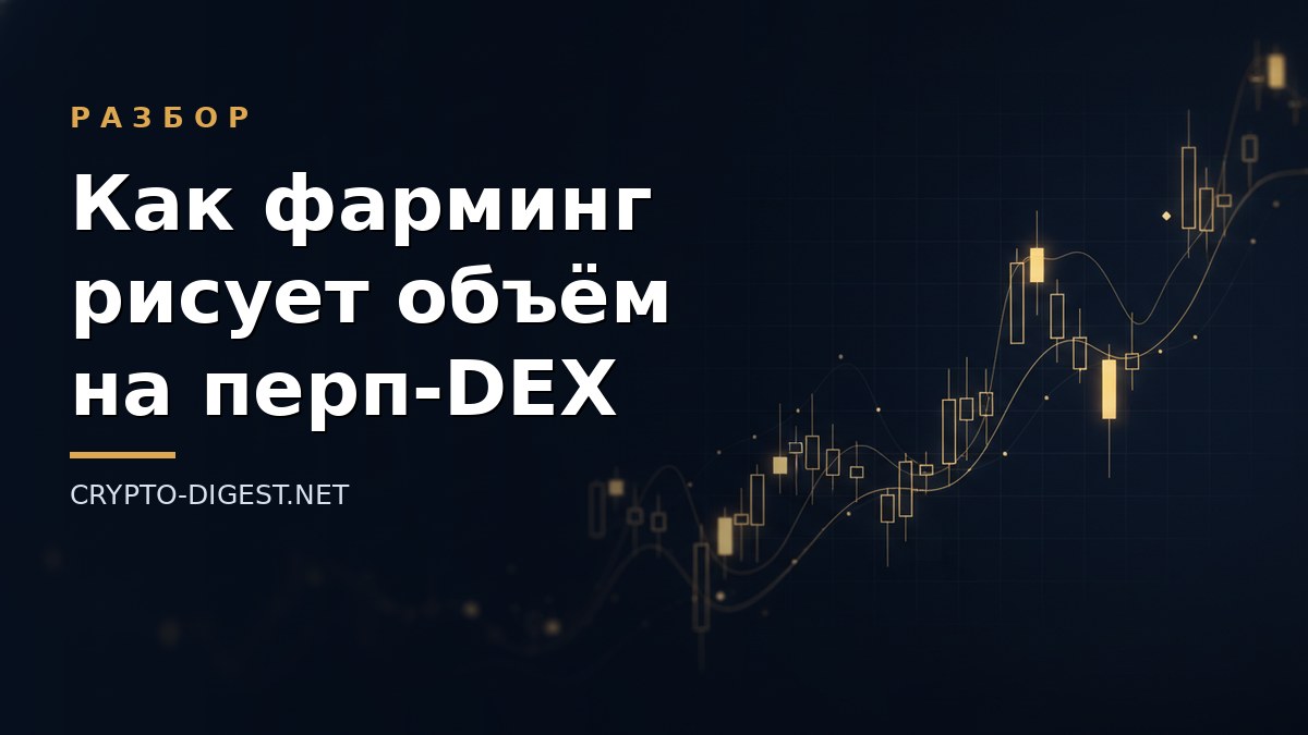 Разбор: Как фарминг рисует объём на перп-DEX: Lighter потерял 83%, GRVT идёт по той же схеме