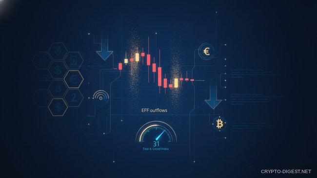 Курс биткоина: $390 млн оттока из ETF и что ждём 19 августа