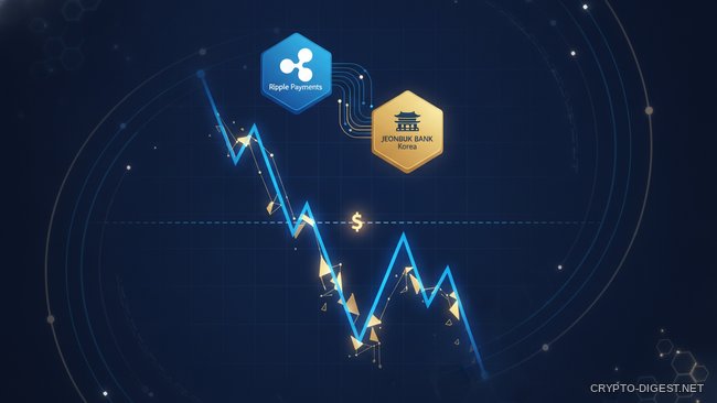 XRP ниже $1 впервые с 2024: корейский банк и парадокс Ripple