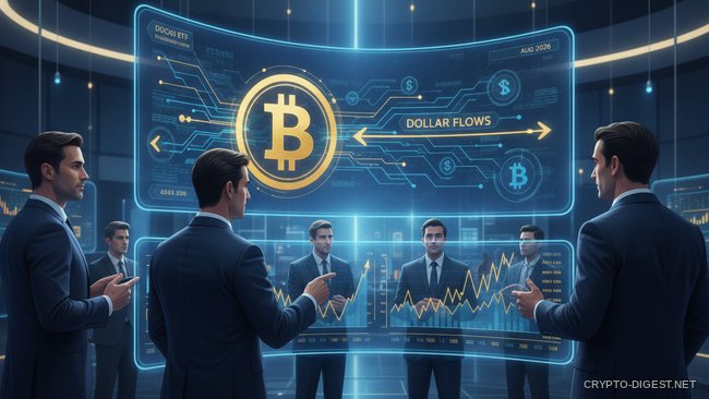 Wall Street вложил $371 млн в биткоин-ETF и потерял $66 млн — пока Вашингтон не развернул рынок